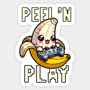 Peel'n Play Banana Sticker